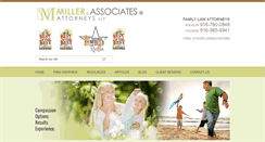 Desktop Screenshot of miller-attorneys.com