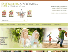 Tablet Screenshot of miller-attorneys.com